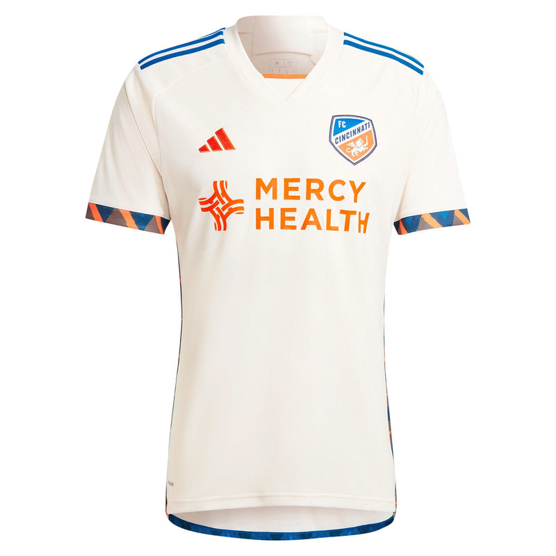 FC Cincinnati adidas 2024 The Canvas Kit Custom Jersey - White
