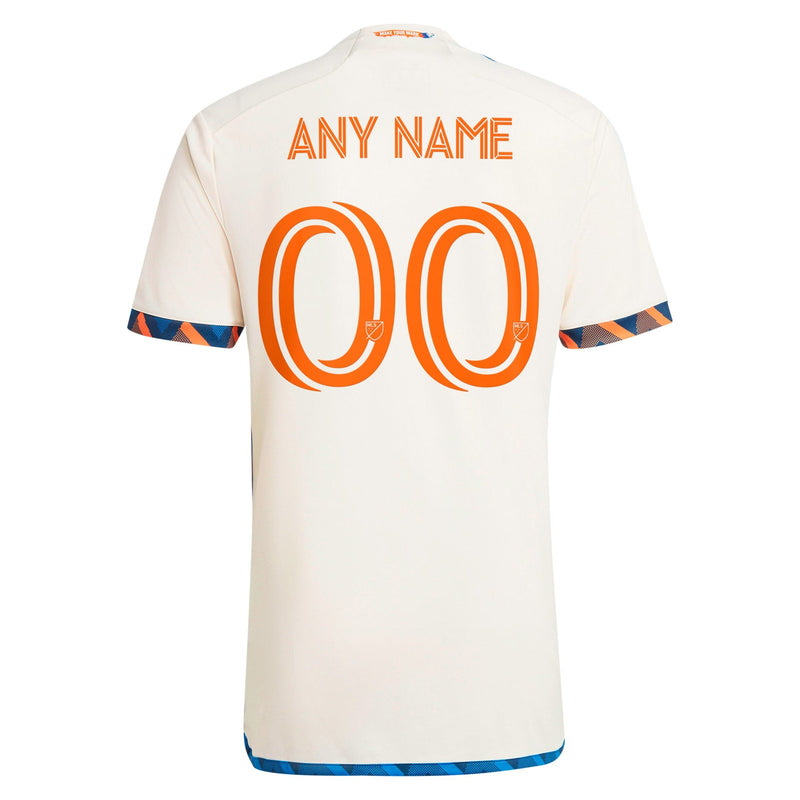 FC Cincinnati adidas 2024 The Canvas Kit Custom Jersey - White