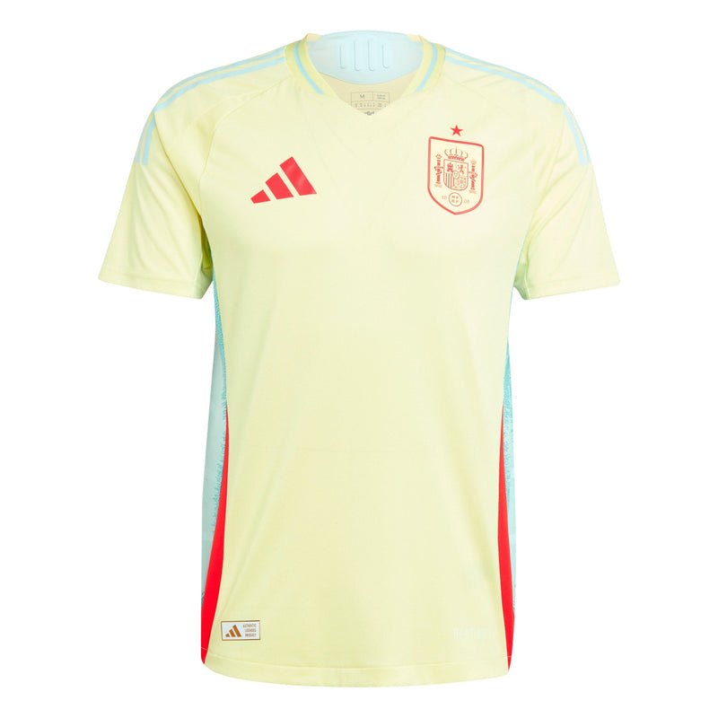 Spain National Team adidas 2024 Away  Jersey - Yellow