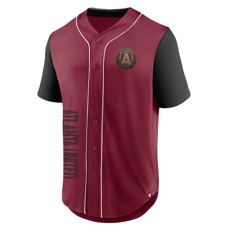 Atlanta United FC Fanatics Balance Fashion Baseball Jersey - Red