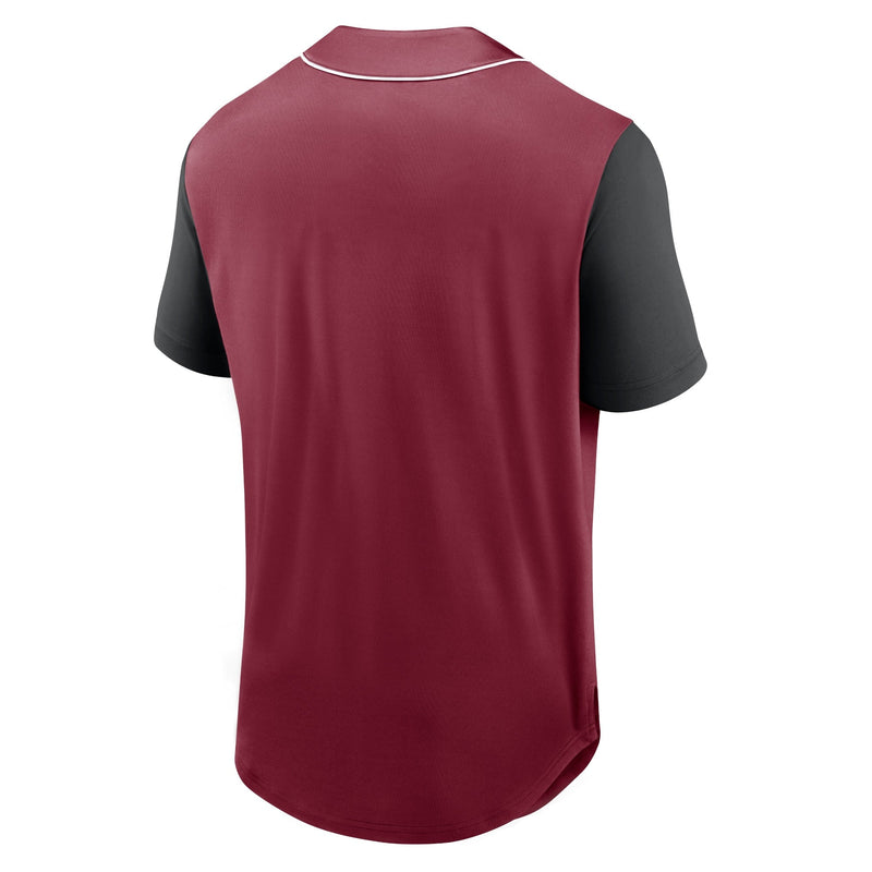 Atlanta United FC Fanatics Balance Fashion Baseball Jersey - Red