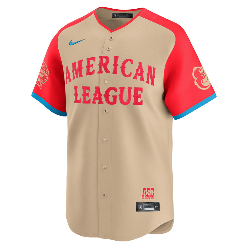 Adley Rutschman American League Nike 2024 MLB All-Star Game Limited Player Jersey - Cream