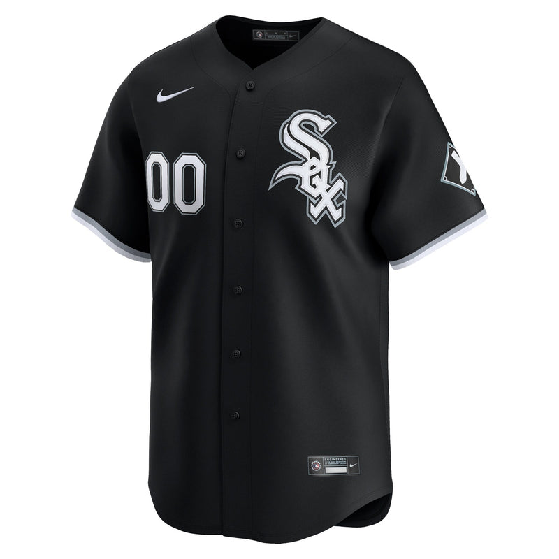 Chicago White Sox Nike Alternate Limited Custom Jersey – Black