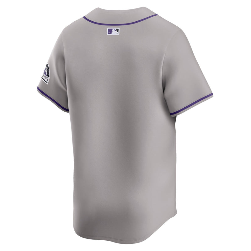 Colorado Rockies Nike Road Limited Jersey – Gray