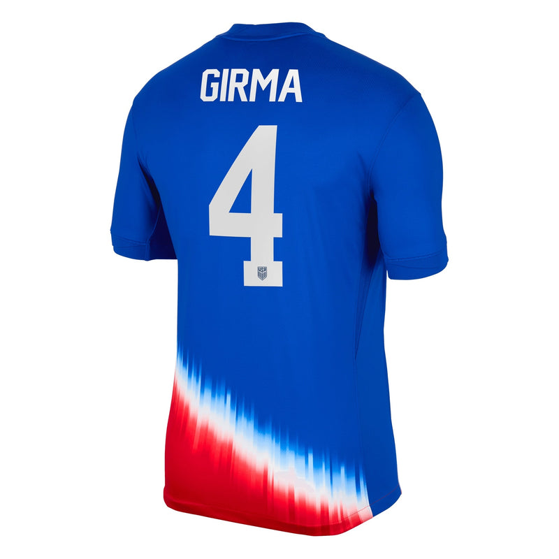 Naomi Girma USWNT Nike 2024 Away Jersey - Royal