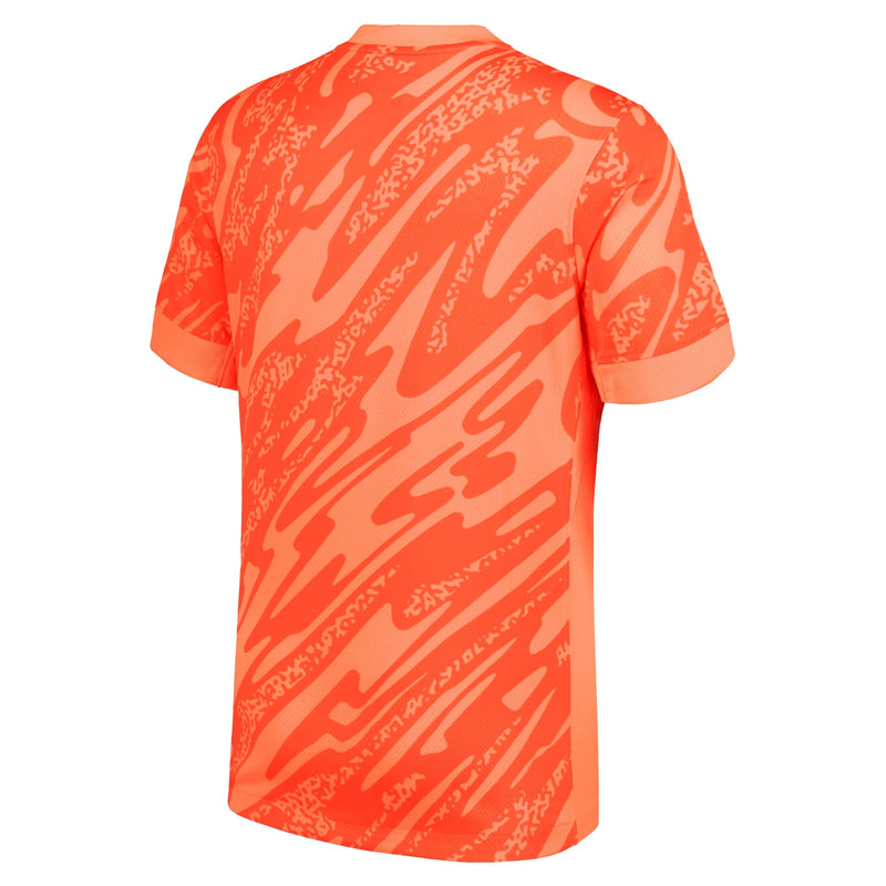 England National Team Nike 2024 Goalkeeper Stadium Jersey - Orange