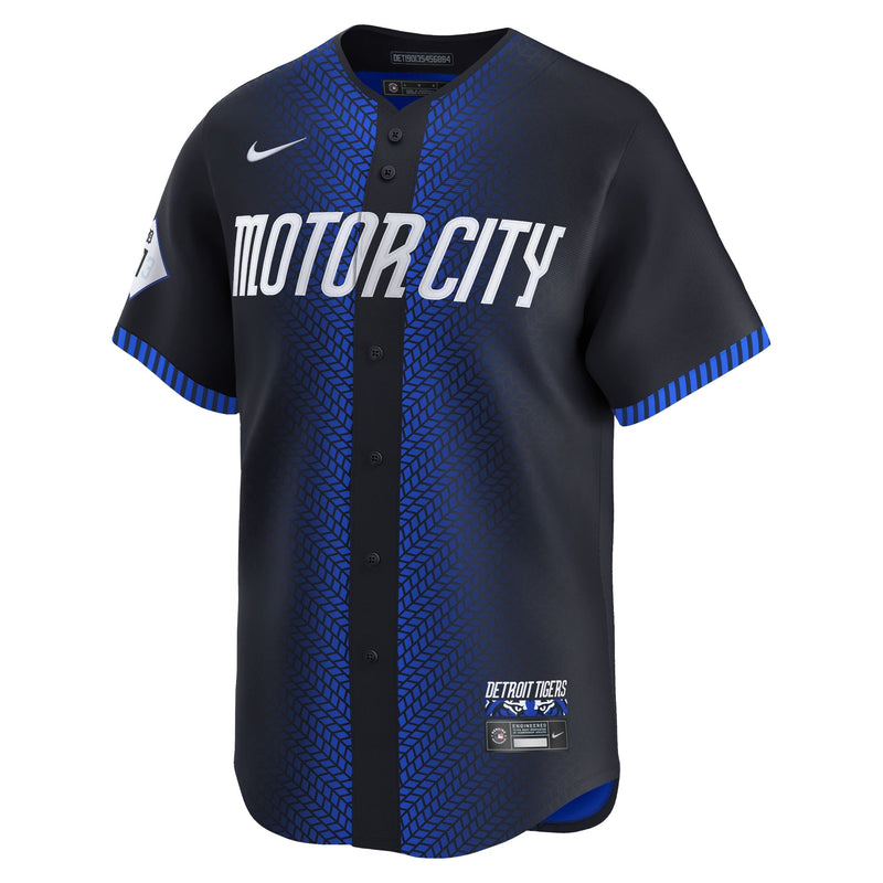 Riley Greene Detroit Tigers Nike 2024 City Connect Limited Jersey - Navy