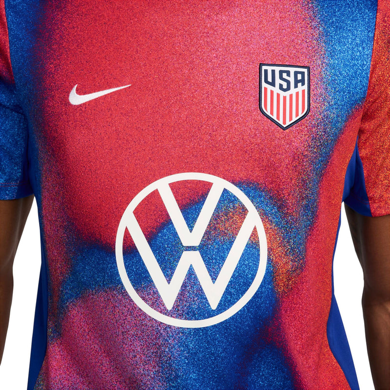 USMNT Nike 2024 Academy Pro Pre-Match Top - Royal