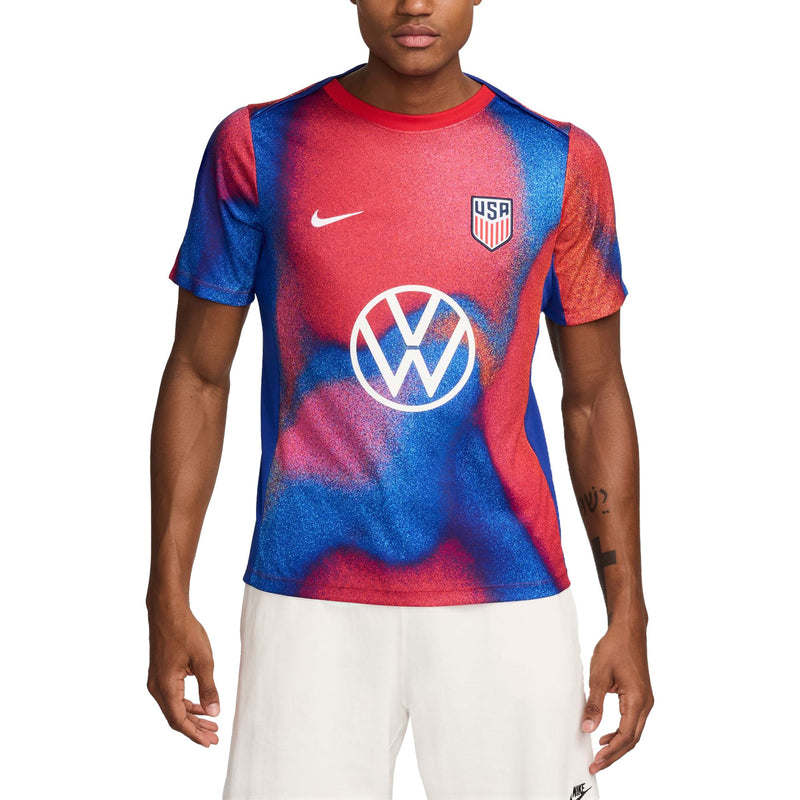 USMNT Nike 2024 Academy Pro Pre-Match Top - Royal