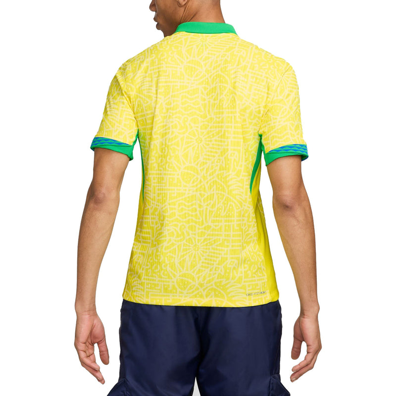 Brazil National Team Nike 2024 Home Match Jersey – Yellow