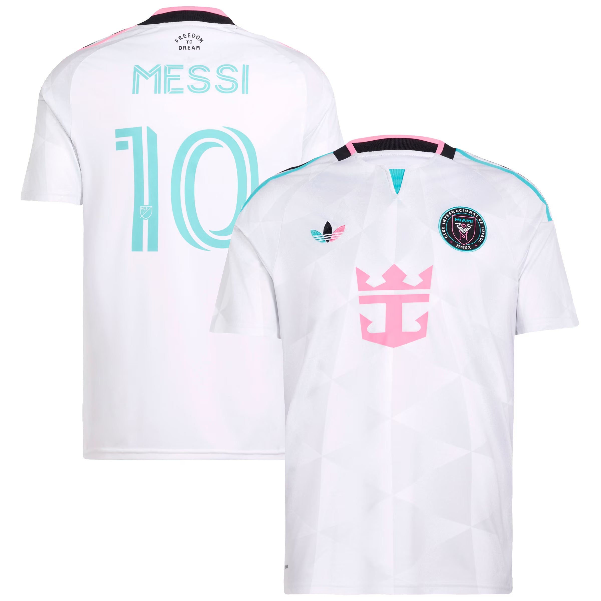 Lionel Messi Inter Miami CF 2026 Third Replica Jersey - White