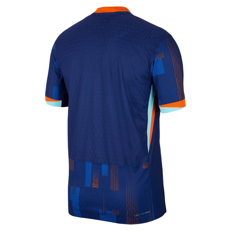 Netherlands Nike Away t 2024 Custom Jersey - Blue