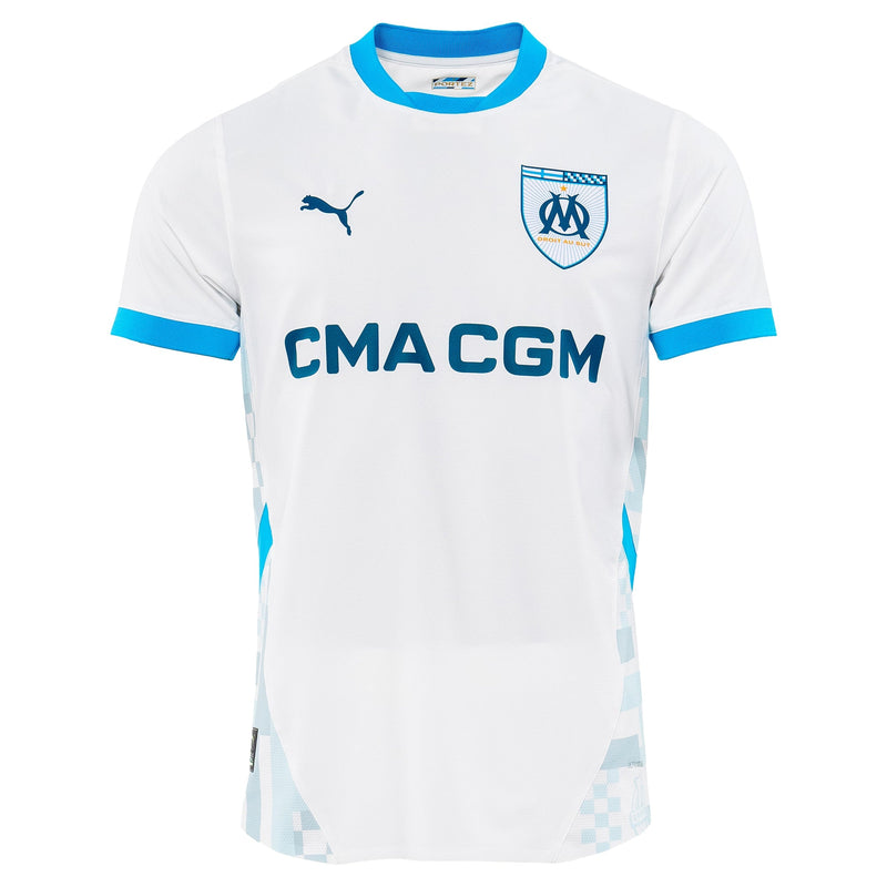 Olympique de Marseille PUMA Home 2024/25 Custom Jersey - White