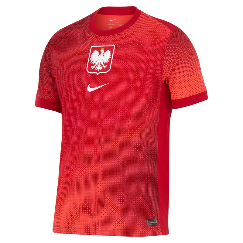 Poland Nike Away Stadium  2024/25 Custom Jersey - Red