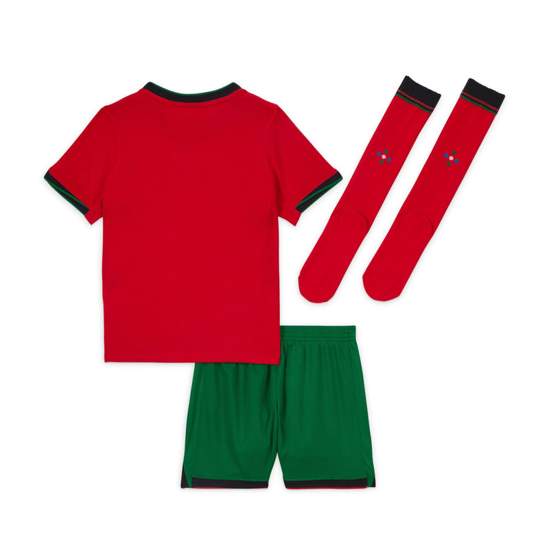 Portugal Nike Home  2024/25 - Little Kids Custom Jersey - Red