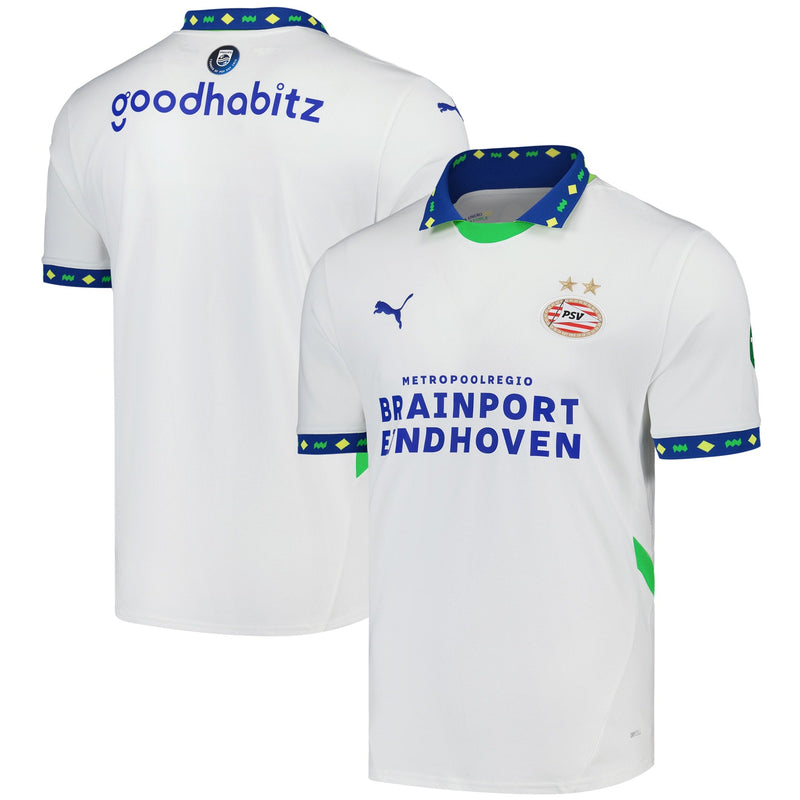 PSV PUMA Third 2024/25 Custom Jersey - White