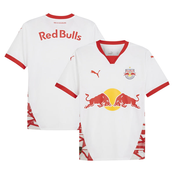 Red Bull Salzburg PUMA Home 2024/25 Custom Jersey - White