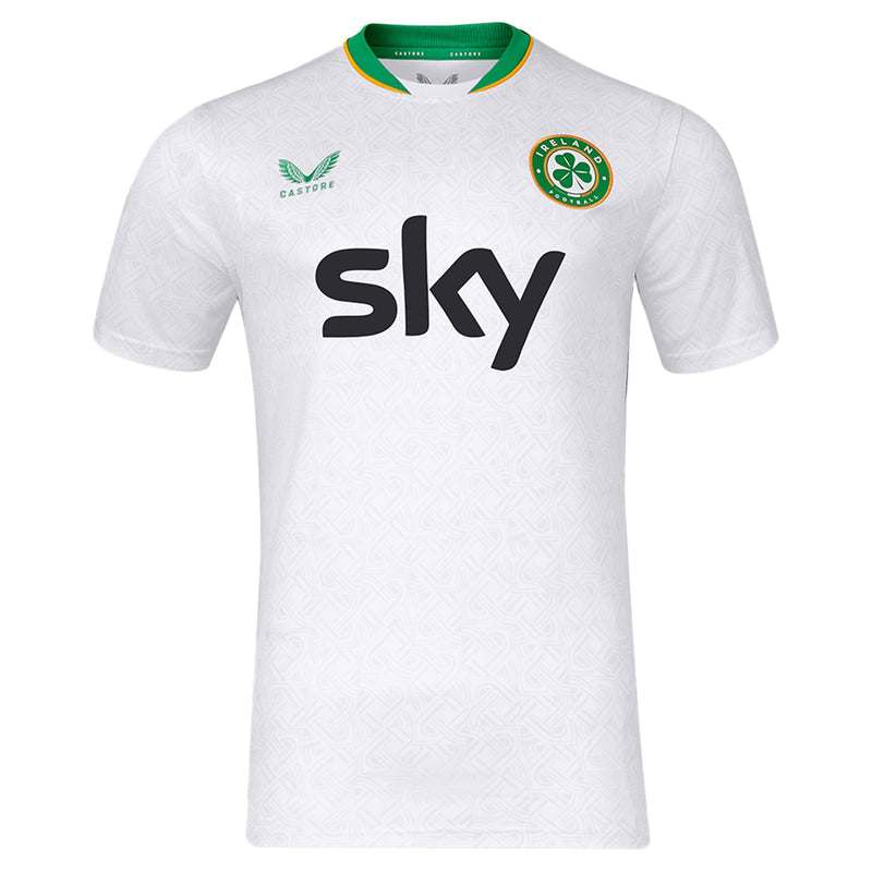 Republic of Ireland Castore Away Shirt 2024/25 Custom Jersey - White