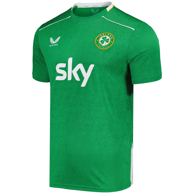 Republic of Ireland Castore Home 2024/25 Custom Jersey - Green