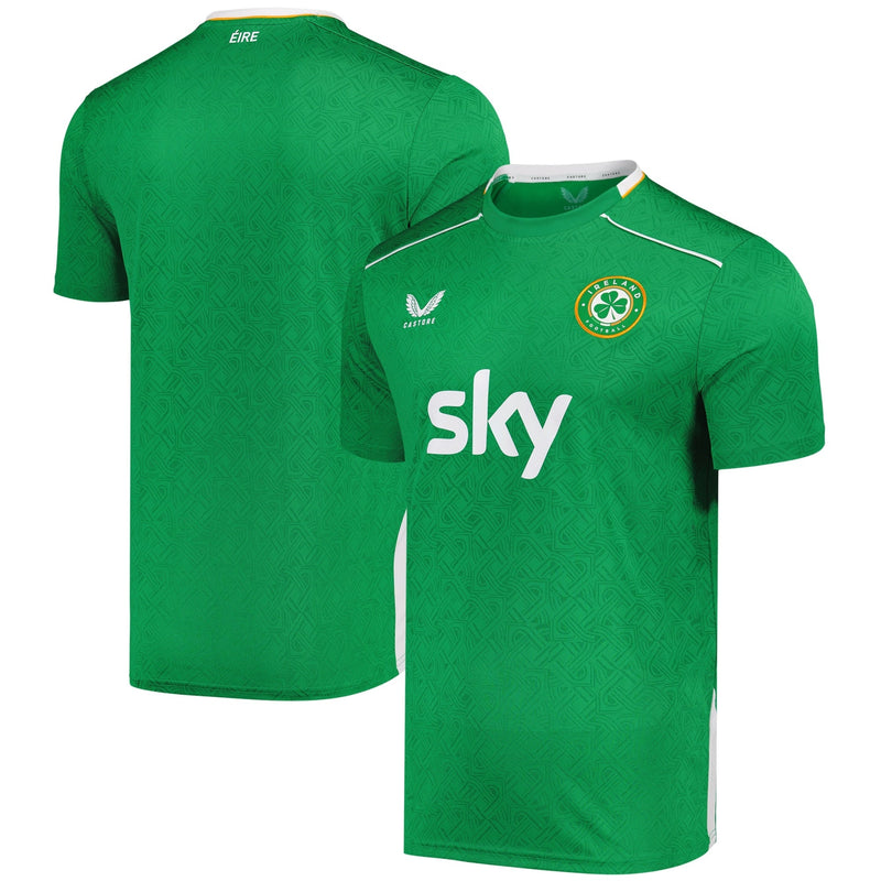 Republic of Ireland Castore Home 2024/25 Custom Jersey - Green