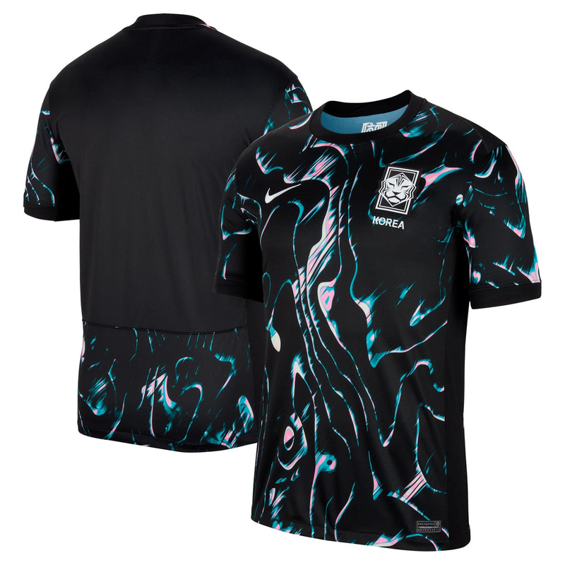 South Korea Nike Stadium Away Shirt 2024/25 Custom Jersey - Black