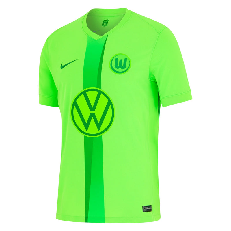 VfL Wolfsburg Nike Home Stadium Shirt - 2024-25 Custom Jersey - Green