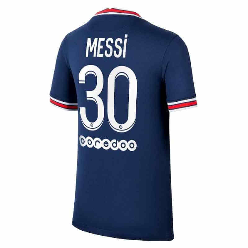 IHIMI Paris Lionel Messi Kinder Trikot #30 Heim Komm mit Shorts und Socken Fußballfans 2021/2022 Saison