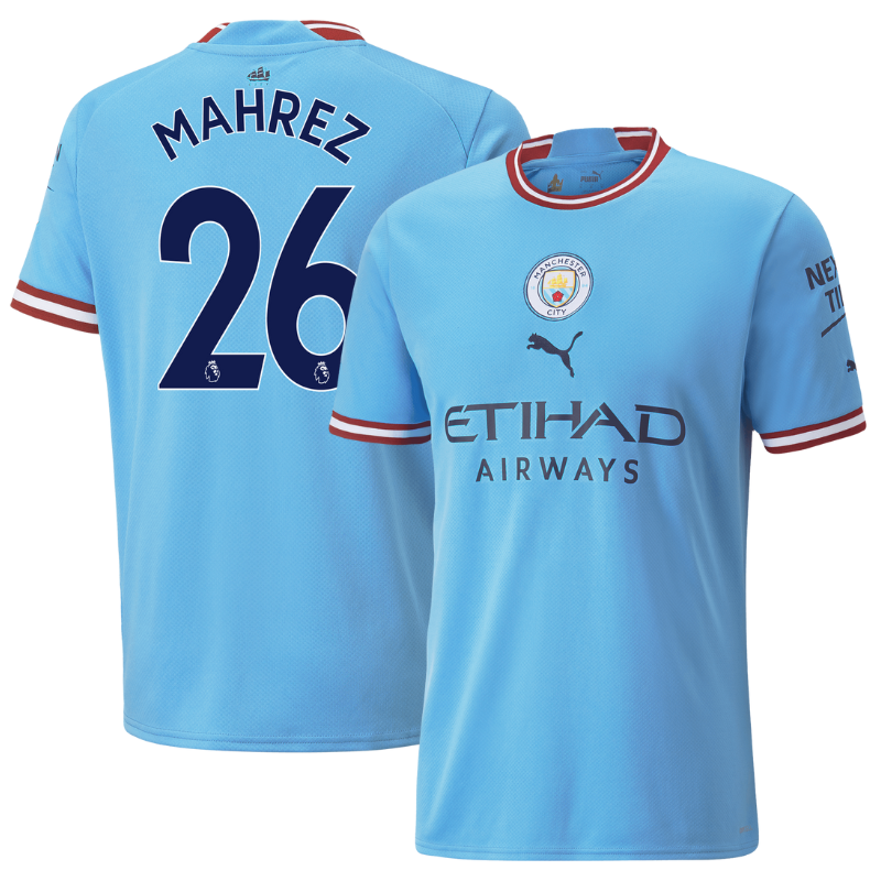 Riyad Mahrez - 26 Manchester City Home Jersey 2022/23