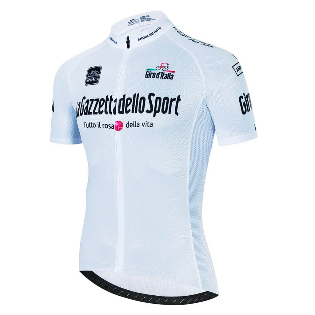 Cycling Jersey Set Short Sleeve for Men Anti-UV - White