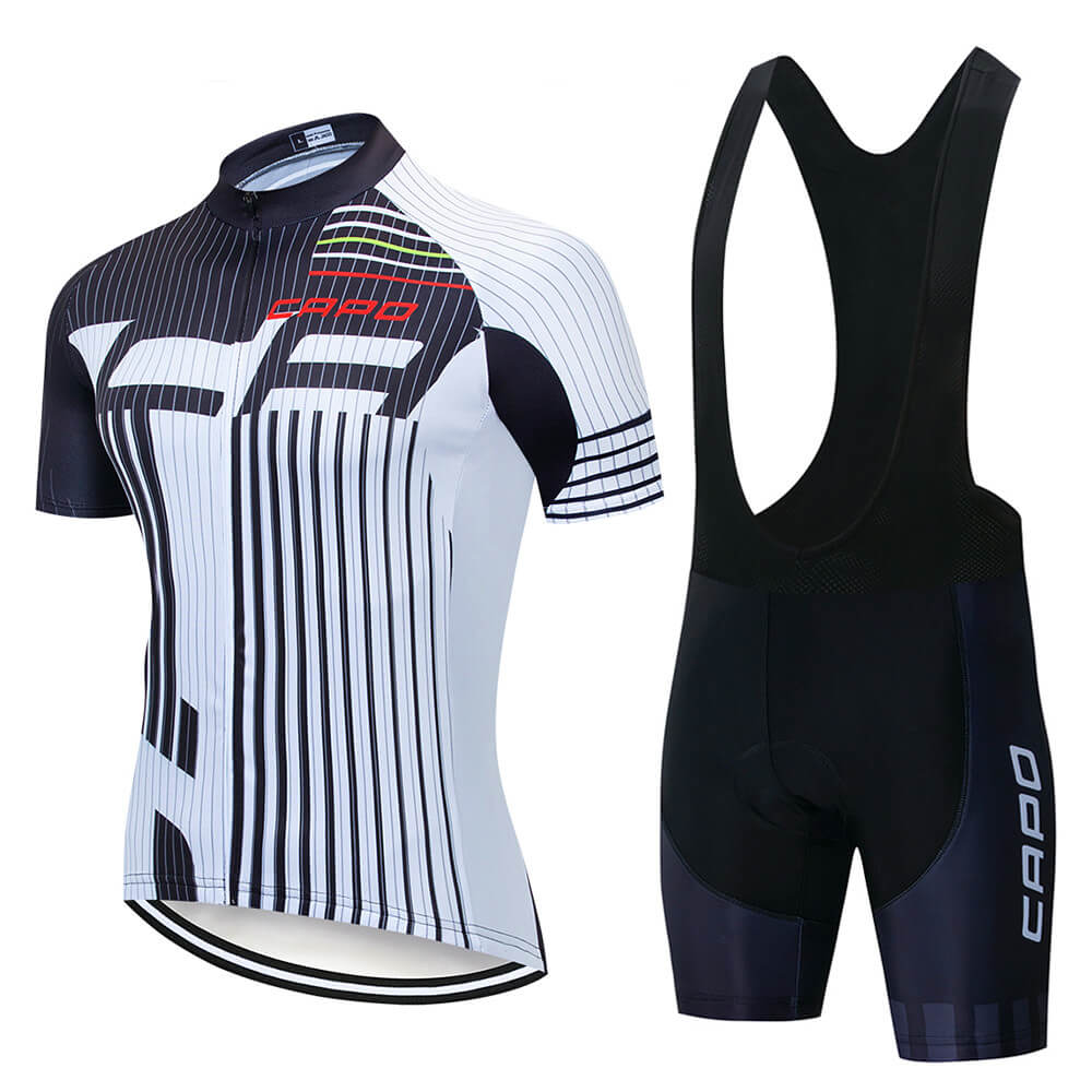 Cycling Jersey Set Summer Cycling Wear Mountain Bike Clothes Bicycle Clothing MTB Bike Cycling Clothing Cycling Suit White