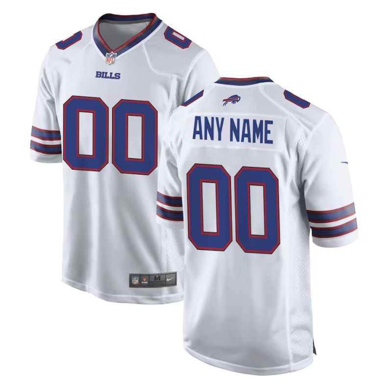 Buffalo Bills 202324 Custom Game Jersey - White